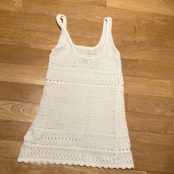 Hollister Ivory Crochet Knit Dress - Small - Picture 6 of 6